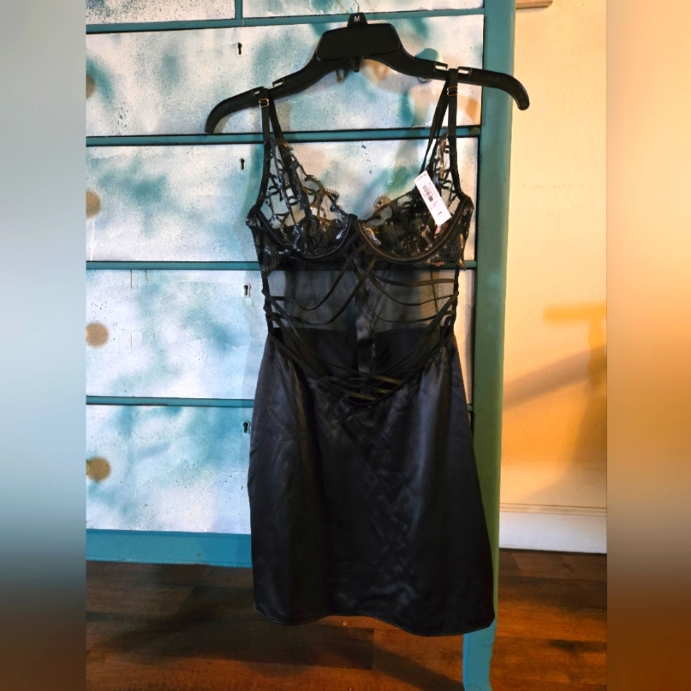 Victoria's Secret Satin and Lace Slip